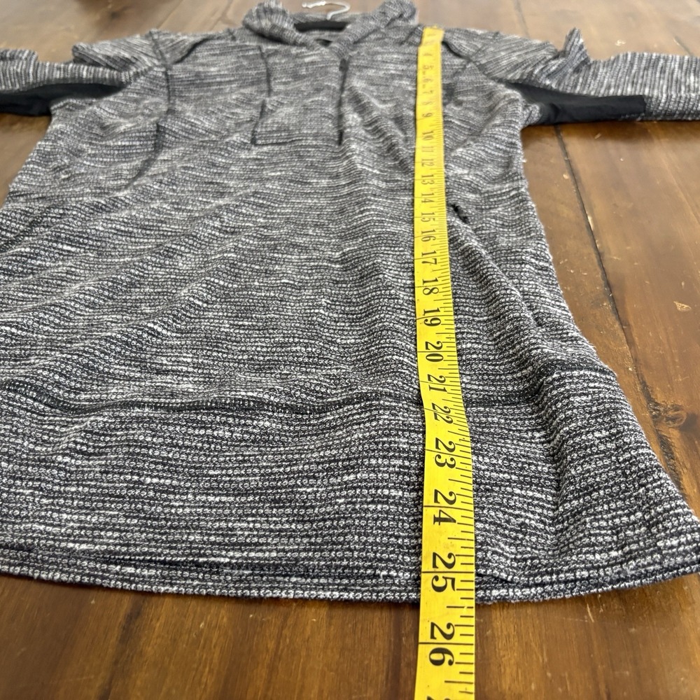 Lululemon Think Fast Dark Gray Sweater Pullover Zip Size 2 / XS Quarter Zip - Picture 7 of 7